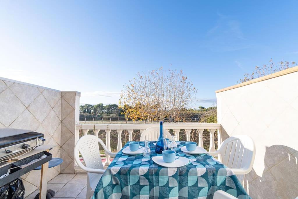 A16-Casa Con Barbacoa En La Playa Villa Empuriabrava Kültér fotó