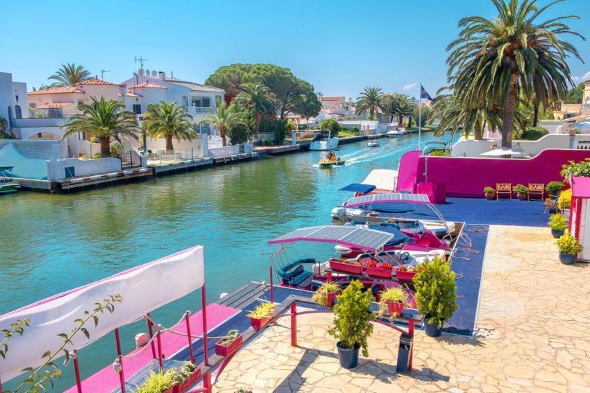 A16-Casa Con Barbacoa En La Playa Villa Empuriabrava Kültér fotó